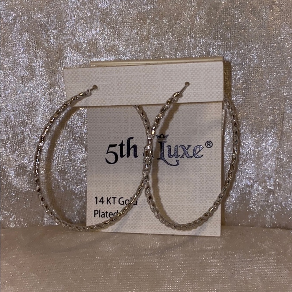 14 KT Gold Plated Silver Earrings